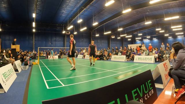 William Hu and Jacob Zhang vs Brian Yang and Viktor Axelson Part 1 смотреть онлайн
