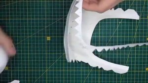 Шлем железного человека из картона (MARK 43)
