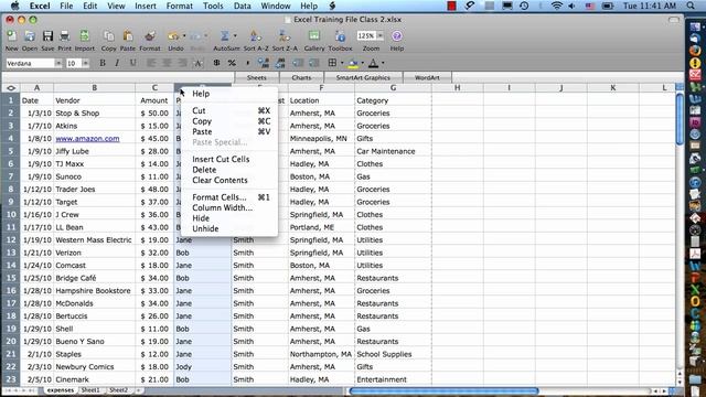 Excel 2008 for Mac: Cut, Copy & Paste смотреть онлайн