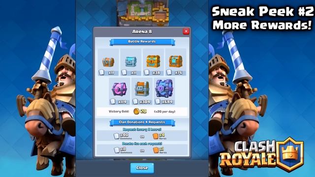 Clash Royale ★ NEW UPDATE SNEAK PEEK #2 - MORE REWARDS / LEGENDARY SHOP! ★ Clash Royale Update News смотреть онлайн