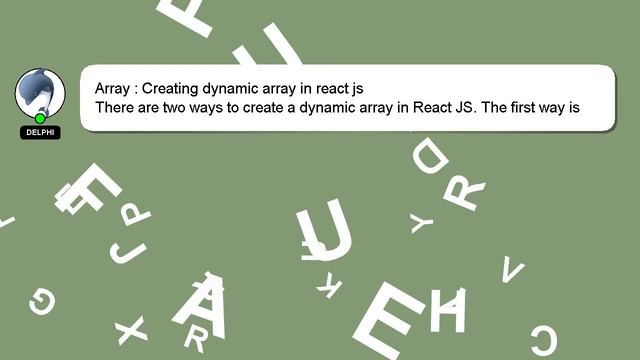 Array : Creating dynamic array in react js смотреть онлайн