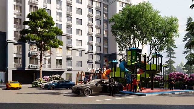 Жилой дом "SUN HOUSE PLUS" от СК Delmar Group смотреть онлайн