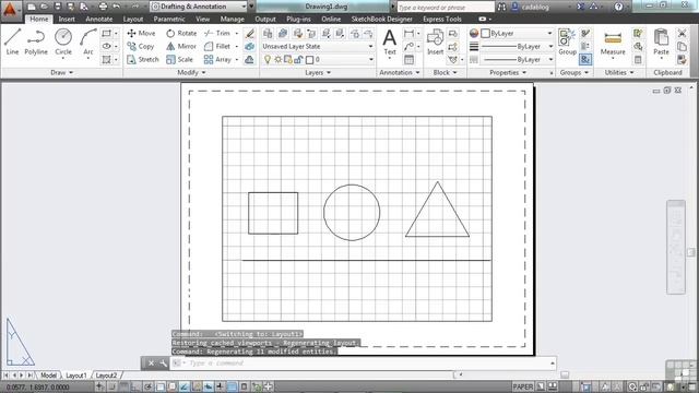 Interfacing With AutoCAD LT: An Introduction To Model And Paper Space смотреть онлайн