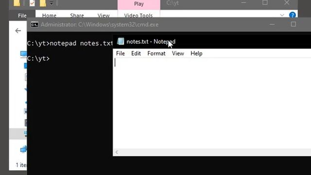 Tecq Mate | Notepad trick to create new file | Windows notepad смотреть онлайн