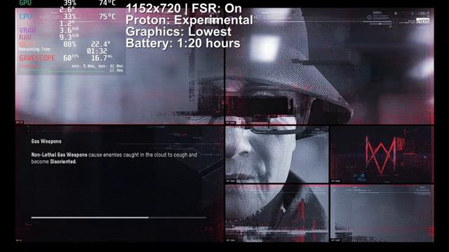 Watch Dogs Legion - 30 FPS on the Steam Deck - Gameplay and Benchmark #steamdeck смотреть онлайн