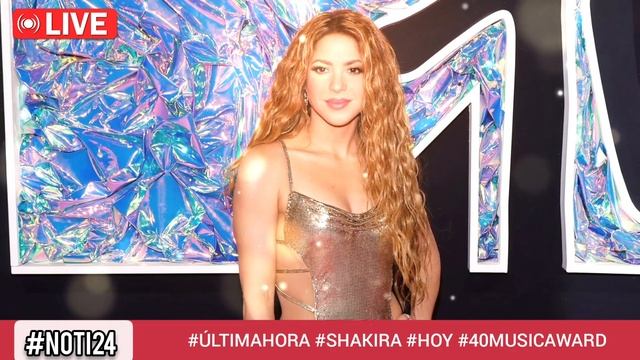 SHAKIRA BRILLA Y SORPRENDE A TODOS CON SU PRESENTACIÓN EN LOS 40 MUSIC AWARDS SANTANDER 2023. смотреть онлайн