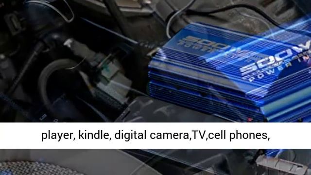 Kinverch 500W Continuous/1000W Peak Car Power Inverter DC 12V To AC 110V Adapter - Overview