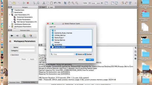 FME: DWG to SHP (Shape File) Conversion смотреть онлайн