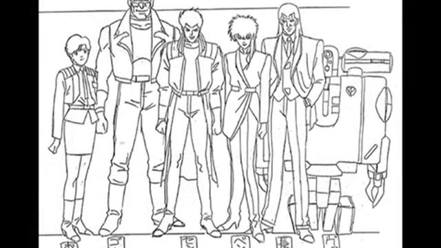 Cyber City Oedo 808 Sketch Gallery смотреть онлайн