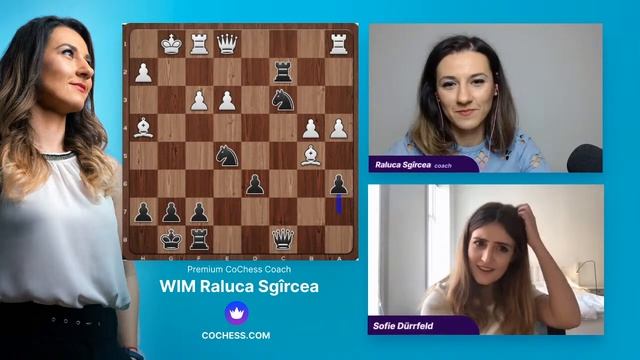 Great Games in the NimzoIndian #5 - lessons with WIM Raluca Sgircea on CoChess.com смотреть онлайн