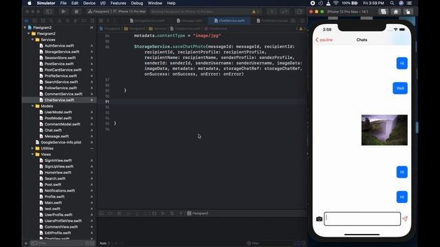 SwiftUI Instagram Clone with Firebase #24 Messaging II смотреть онлайн