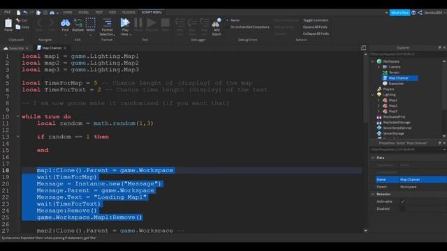 Random Map Script - Roblox смотреть онлайн