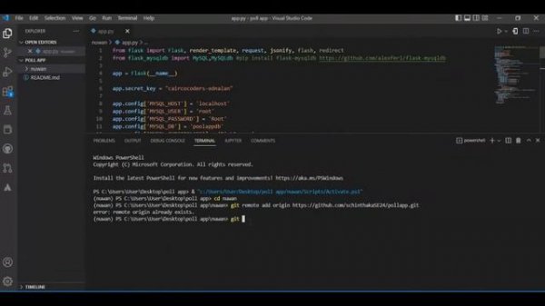 how to solve error command GitHub "fatal: remote origin already exists