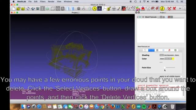 ENME489Y - Converting Point Cloud Data into Mesh in Meshlab смотреть онлайн