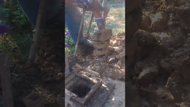 Шнековый способ для неглубокой скважины смотреть онлайн