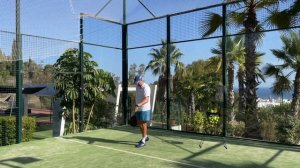 Падел для начинающих. Подача.