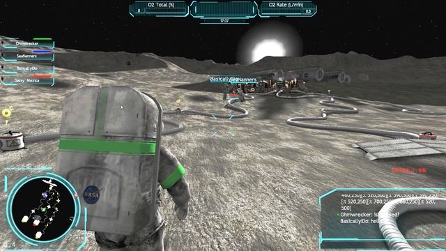 VERY PROFESSIONAL ASTRONAUTS! | Moonbase Alpha Funny Moments смотреть онлайн
