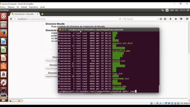 Instalación de la Plataforma Moodle con Lamp смотреть онлайн