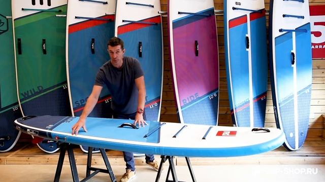 Обзор SUP Red Paddle 2021 Ride 9'8 на русском языке смотреть онлайн