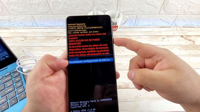 Formatear Samsung Galaxy A22 | Android 11