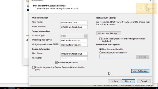 How to configure Webmail in Outlook 2016 || 100% Work Assured || 2020 смотреть онлайн
