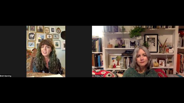 Brett Manning Artist and Maker, chats to Jo Hickey-Hall of The Modern Fairy Sightings Podcast смотреть онлайн