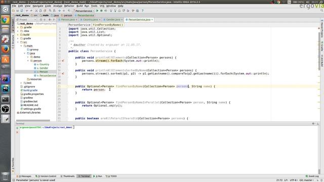 ergovia@FH Kiel – Advanced Java / Java 8 Stream API by example смотреть онлайн