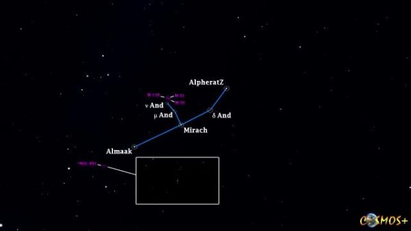 АНДРОМЕДА ● СОЗВЕЗДИЕ АНДРОМЕДА В ДЕТАЛЯХ