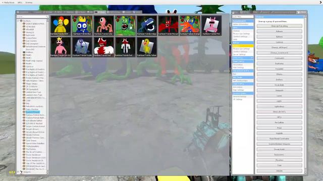 ALL ROBLOX RAINBOW FRIENDS AMALGAMATIONS In Garry s Mod! смотреть онлайн
