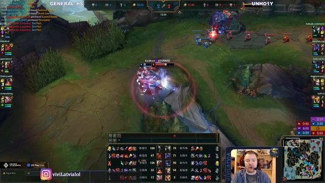 GENERAL_HS против UNHO1Y | KSI Турнир Лига Легенд | League of Legends смотреть онлайн