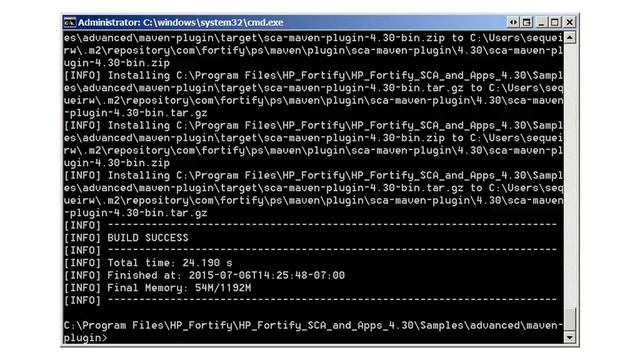 Installing SCA Maven Plugin смотреть онлайн