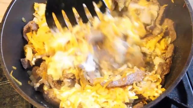 Печень говяжья с картофельным пюре смотреть онлайн