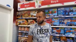 КУЧА НОВЫХ НЕРФОВ. КУПИЛИ БОЛЬШУЩИЙ НЕРФ БОЛЬШЕ МЕТРА. ДЕНЬ БРОС ШОУ