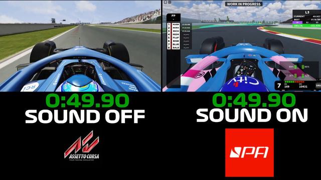 F1 22 MAGNY COURS HOTLAP COMPARISON: Assetto Corsa VS Project Apex Roblox смотреть онлайн