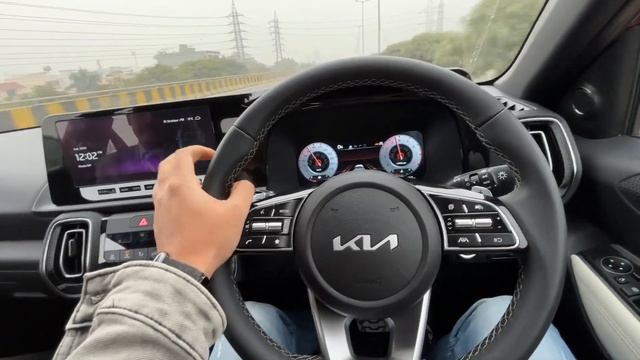 Driving New Kia Sonet Facelift 2024 at High Speed | Better than Brezza & Venue ? смотреть онлайн