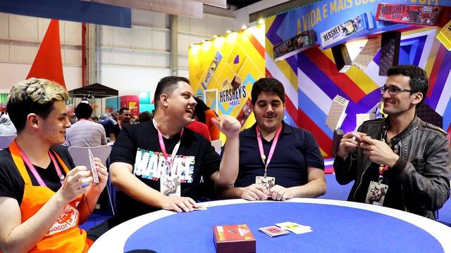 Covil dos Jogos - Gameplay Exploding Kittens (CCXP 2019) смотреть онлайн