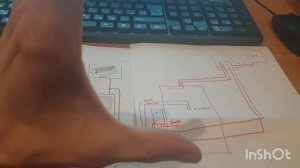 схема подключения домофона dahua DHI-VTO2111D-WP на примере двери