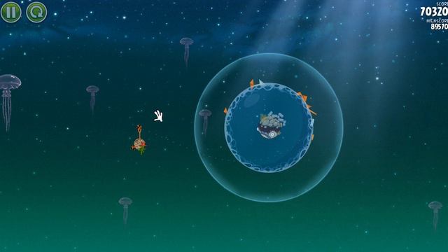 Angry Birds Space Pig Dipper level 6-8 walkthrough смотреть онлайн