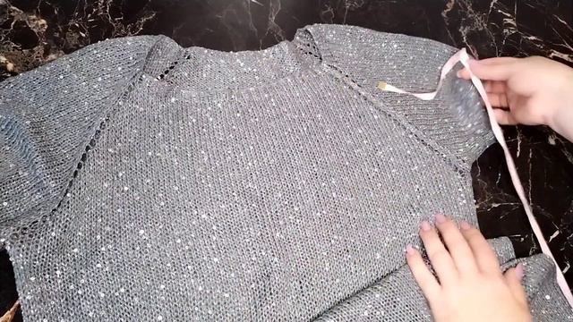 Праздничный наряд к Новому году. 🎄Поздравления.🧶Вязание спицами. смотреть онлайн