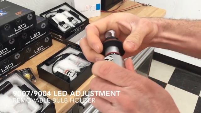 BPS Lighting G8 CREE LED Headlight Conversion Kit Installation Tutorial смотреть онлайн