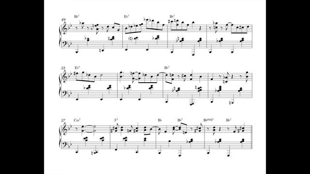 Thelonious Monk - "Blue Sphere" (Transcription) смотреть онлайн