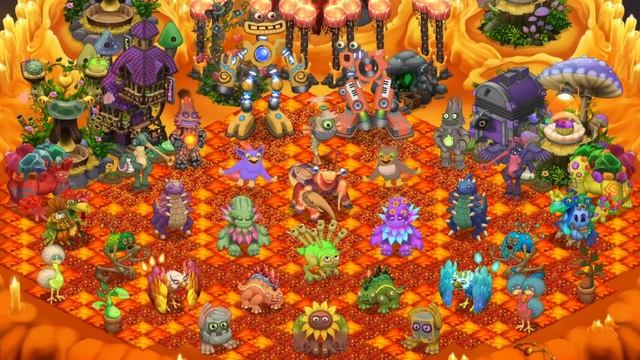 Fire Haven - Full Song 4.1 (My Singing Monsters) смотреть онлайн