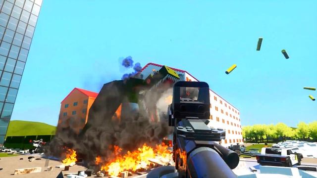 GIANT LEGO ANACONDA SURVIVAL! Brick Rigs Multiplayer Gameplay! Giant Snake Survival Challenge! смотреть онлайн