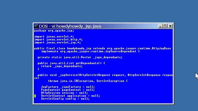 4jspLesson2 JSP to Java Translation смотреть онлайн