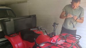 Ручки с подогревом Ltech. Установка подогрева ручек на квадроцикл Stels 500 (Стелс500)