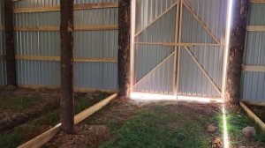 Ангар для овец. Sheeps barn.