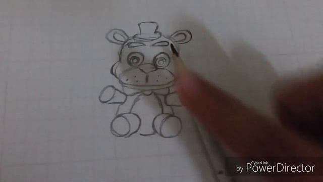 как нарисовать плюш фредди смотреть онлайн