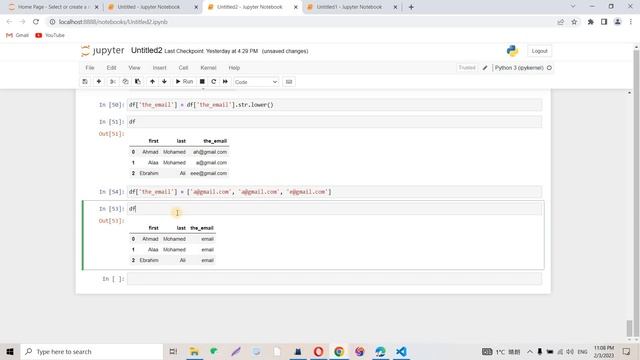 Important Python Module #15 | pandas Module Part 5 - Updating Rows and Columns смотреть онлайн