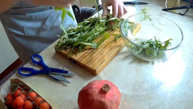 Горбуша на гриле.