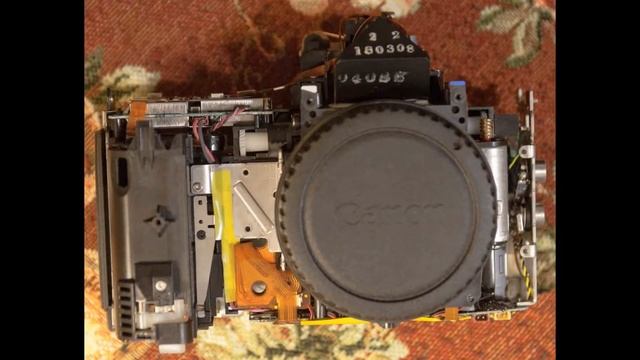 Разборка, ремонт фотоаппарата ( disassembly ) Canon EOS 40D смотреть онлайн